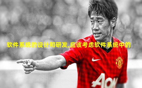 软件系统的设计和研发,应该考虑软件系统中的